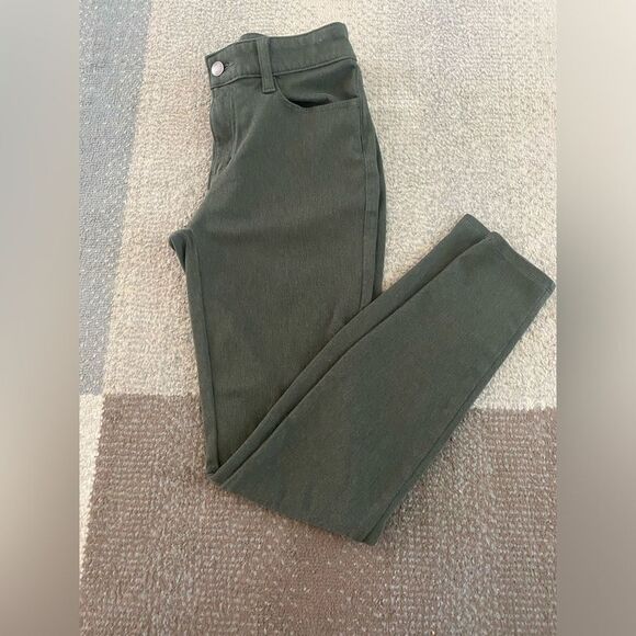 skinny stretch pants 4 army green versatile - Picture 4 of 6